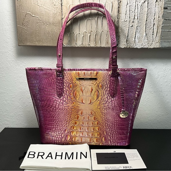 Brahmin Handbags - Brahmin Medium Asher GRAPEFRUIT OMBRE MELBOURNE W/ Eye NWT